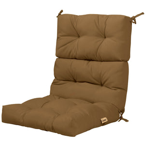 Superior sponge offers comfortable and soft sitting experience for you <br>Woven suede bedford cord provides smooth feeling and extra comfort <br>Convenient for you to suit different furniture with three-fold design <br>High quality string ties are not ea