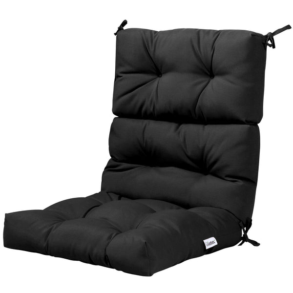 Superior sponge offers comfortable and soft sitting experience for you <br>Woven suede bedford cord provides smooth feeling and extra comfort <br>Convenient for you to suit different furniture with three-fold design <br>High quality string ties are not ea