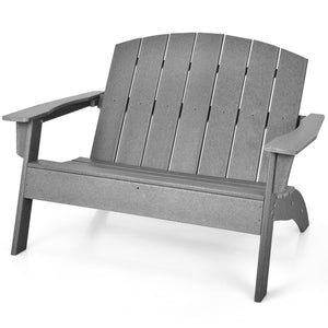 Ample seating space allows 2 people to sit together<br>Come with strong loading capacity up to 660 lbs<br>Ensure strong stability with sturdy triangular structure<br>Weather-resistant HDPE material and 304 stainless steel screws for outdoor durability<br>