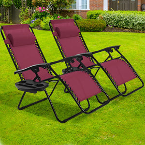 Strong double bungee ropes and rustproof frame ensure a long-time use <br>Adjustable padded pillow for both headrest and lumbar support <br>Add extra stability with reinforced triangular structure and non-slip foot pads <br>Designed with a locking system 