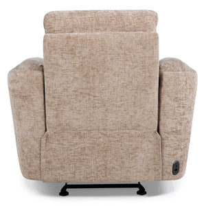 Morehead - Power Glider Recliner (Set of 2) - Biscotti