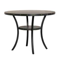 The Crispin Dining Set is a versatile and stylish choice for any home. It is available in three different heights: dining, counter, and bar, giving you the option to choose the one that best fits your space and needs. The set includes dining chairs, count