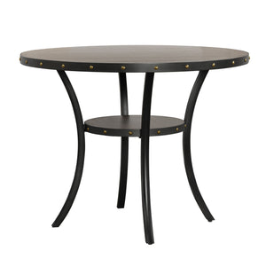 The Crispin Dining Set is a versatile and stylish choice for any home. It is available in three different heights: dining, counter, and bar, giving you the option to choose the one that best fits your space and needs. The set includes dining chairs, count