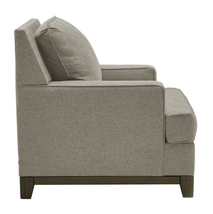  sleek lines and decadent woven upholstery in a rich neutral shade inspir