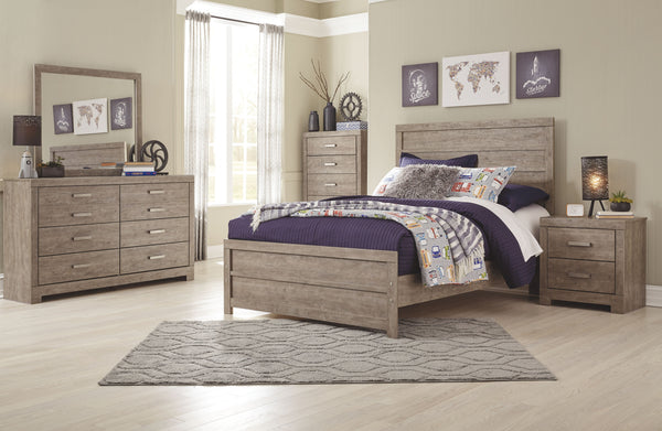 Culverbach - Gray - Full Panel Bed