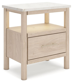 Cadmori - Two-Tone - One Drawer Night Stand