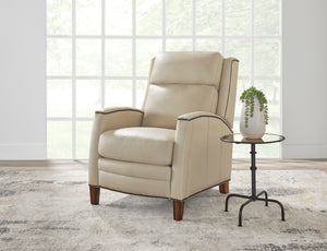 Vermont - Manual Pushback Recliner - Pearl Glow