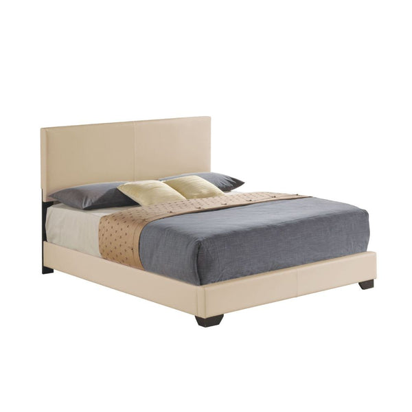 Ireland III - Eastern King Bed - Beige PU