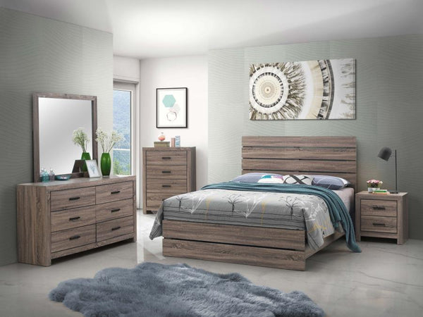 Brantford - Dresser Mirror - Barrel Oak