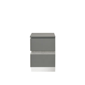Paradox - Nightstand - Gray