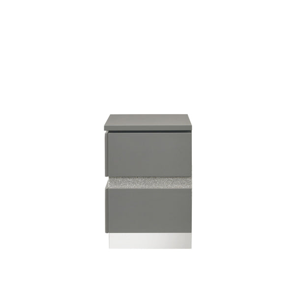 Paradox - Nightstand - Gray