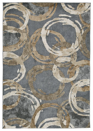 This area rug, with its abstract geometric design, is sure to be the highlight of the room. Featuring a low pile with added softness and durable construction, it will give your space a look that is unmistakably now.<br/><br/><b>Product Features</b><ul><li