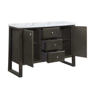 Madan - Server - Gray Oak Finish