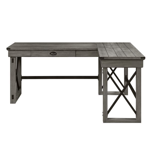 Talmar - Writing Desk - Weathered Gray Finish