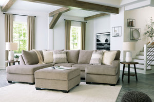 Creswell - Stone - Left Arm Facing Corner Chaise 2 Pc Sectional