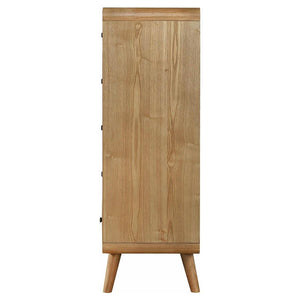  it offers ample storage for clothing and accessories. Rounded ed