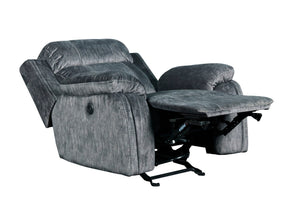 Tango - Glider Recliner With Power Footrest - Shadow