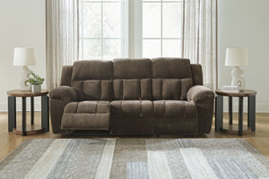 Frohn - Chocolate - Reclining Sofa