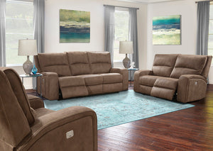 Polaris - Power Recliner (Set of 2) - Kahlua