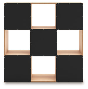 Piperton - Tan - Nine Cube Organizer
