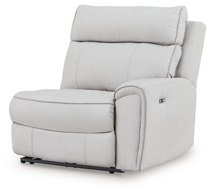This right-arm facing power recliner is made with polyester upholstery. It pairs with other items in the series to make a modular sectional.<br/><br/><b>Product Features</b><ul><li>Compatible with other 98802 items, sold separately</li></ul><br/>