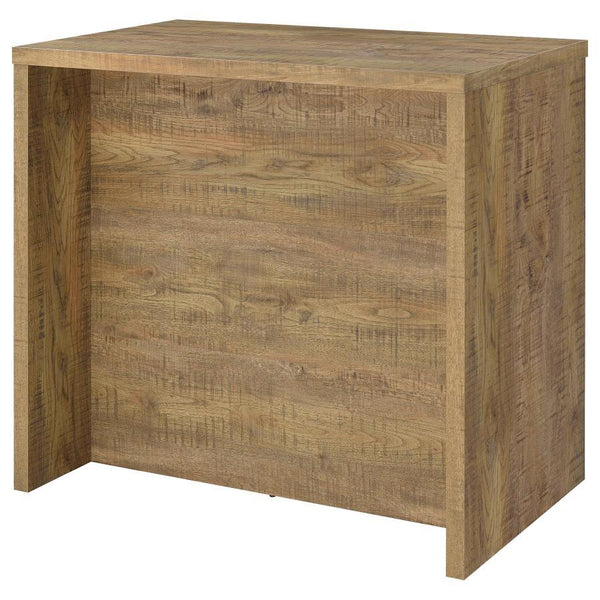  multiple open shelves for organizat
