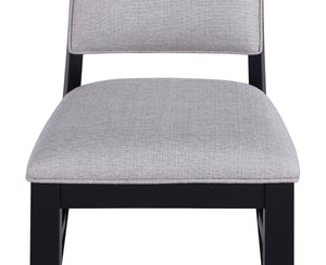Harriet - 5 Piece Dining Room Set - Charcoal / Gray