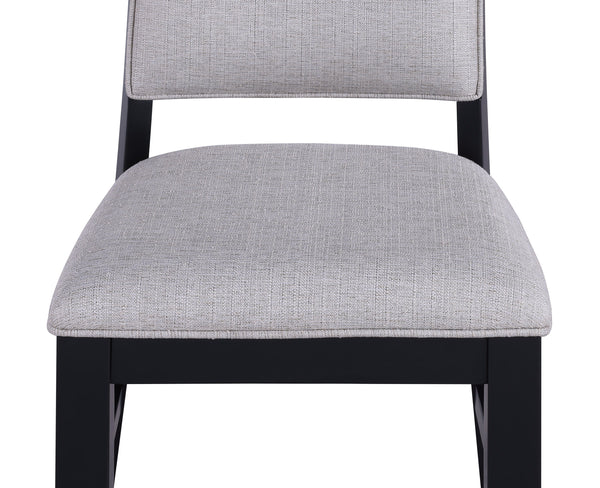 Harriet - 5 Piece Dining Room Set - Charcoal / Gray