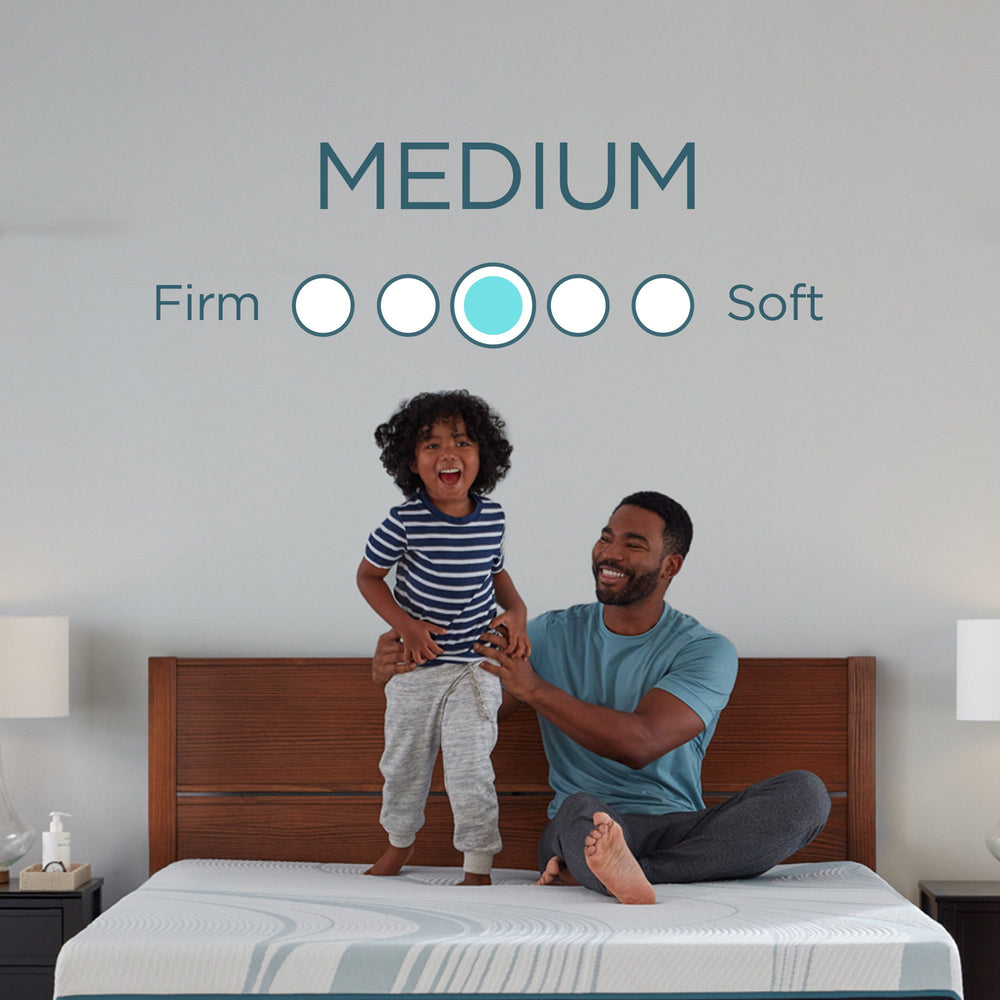 The TEMPUR-Adapt series features the latest advancements in the one-of-a-kind, infinitely adaptable, and body-conforming TEMPUR-Material. It's designed for exceptional support and pressure relief to reduce aches and pains, so you get your best night's sle