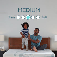 The TEMPUR-Adapt series features the latest advancements in the one-of-a-kind, infinitely adaptable, and body-conforming TEMPUR-Material. It's designed for exceptional support and pressure relief to reduce aches and pains, so you get your best night's sle