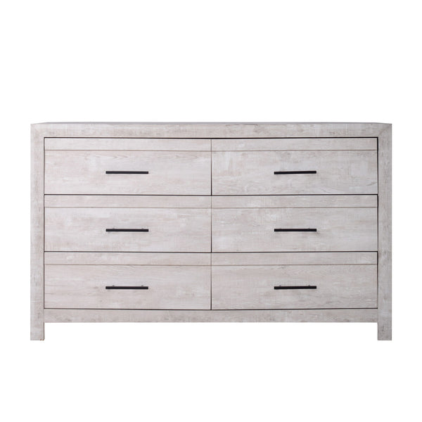  meticulously crafted with durable manufactured wood and adorned with an Eco-Friendly decorative laminate for enduring strength and stability. Its Driftwood finish creates a light