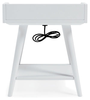 Blariden - White - Accent Table