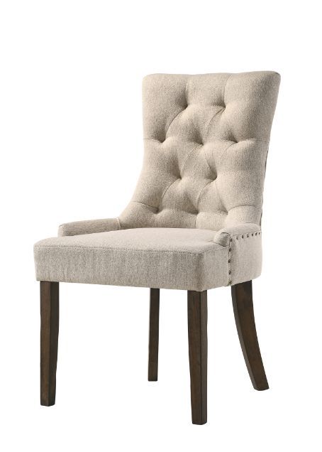 Sit down and dine in style with this must-have Farren dining group. It showcases an effortless yet beautiful trestle base. The table is finished in an espresso color that highlights the beauty of the wood. Try setting it at the center of your dining room,