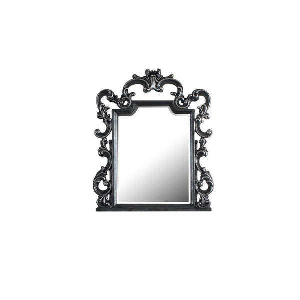  our House Delphine bedroom set embodies the romance of traditional design with a lighter touch. Each piece is hand-finished in sophisticated gray hues