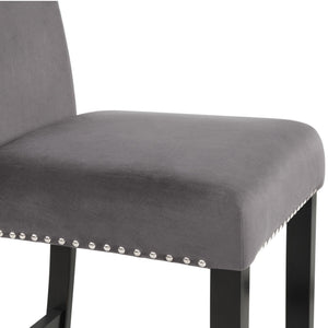 Celeste - Counter Chair (Set of 2) - Gray