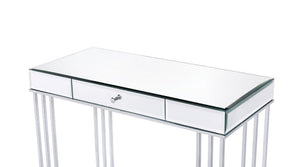 Critter - Writing Desk - Mirrored And Chrome Finish