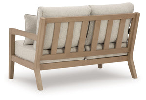 Hallow Creek - Driftwood - Loveseat With Cushion