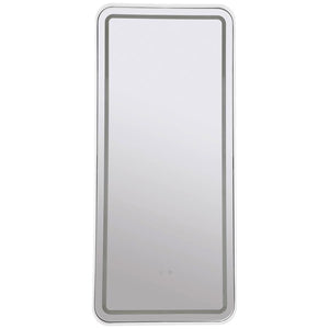 Glendora - LED Standing Mirror Bluetooth Speakers - Black