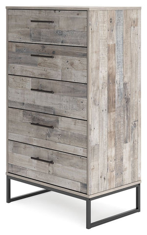  at a comfortably cool price. The butcher block whitewash finish over replicated pine grain lends a richly relaxed aesthetic that suits your sensibility. Dark pewter-tone 