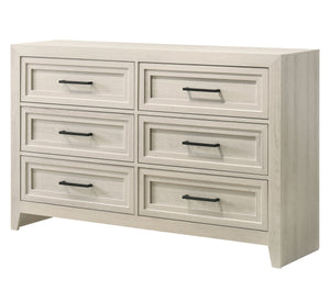 Lorraine - Queen 4 Piece Bedroom Set - Antique White