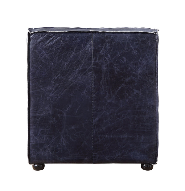  minimalist lines allow the beautiful top grain leather upholstery to take