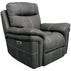 Mason - Power Reclining Sofa And Recliner - Charcoal