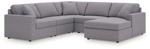 Looking cool and contemporary is great. But when it comes down to it, youâ€™re all about low-maintenance lounging. With the performance fabric on this sectional with chaise, cleaning spills is a breeze. And its customizable modular design caters to your e