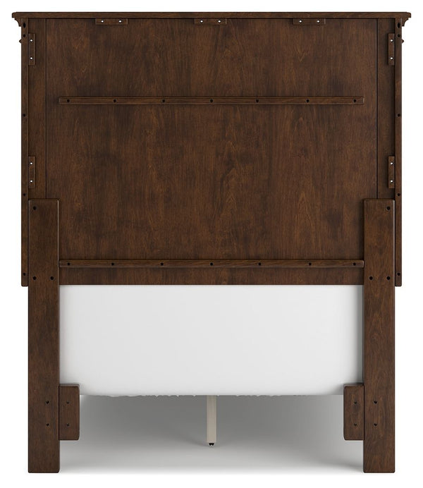 Danabrin - Brown - Twin Panel Bed