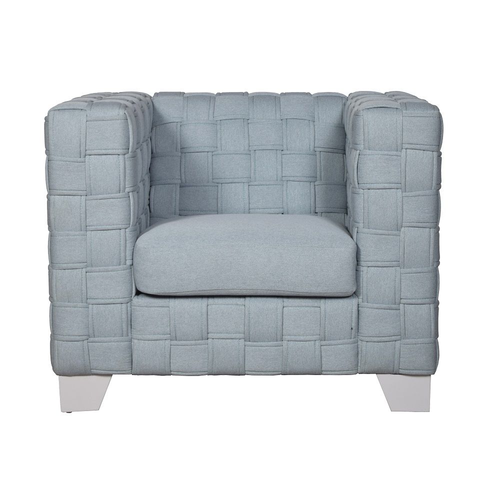 Seat Construction: Pocket Coil Wooden Inner Frame Tight Back Seat Cushion KD Legs Weaved Style