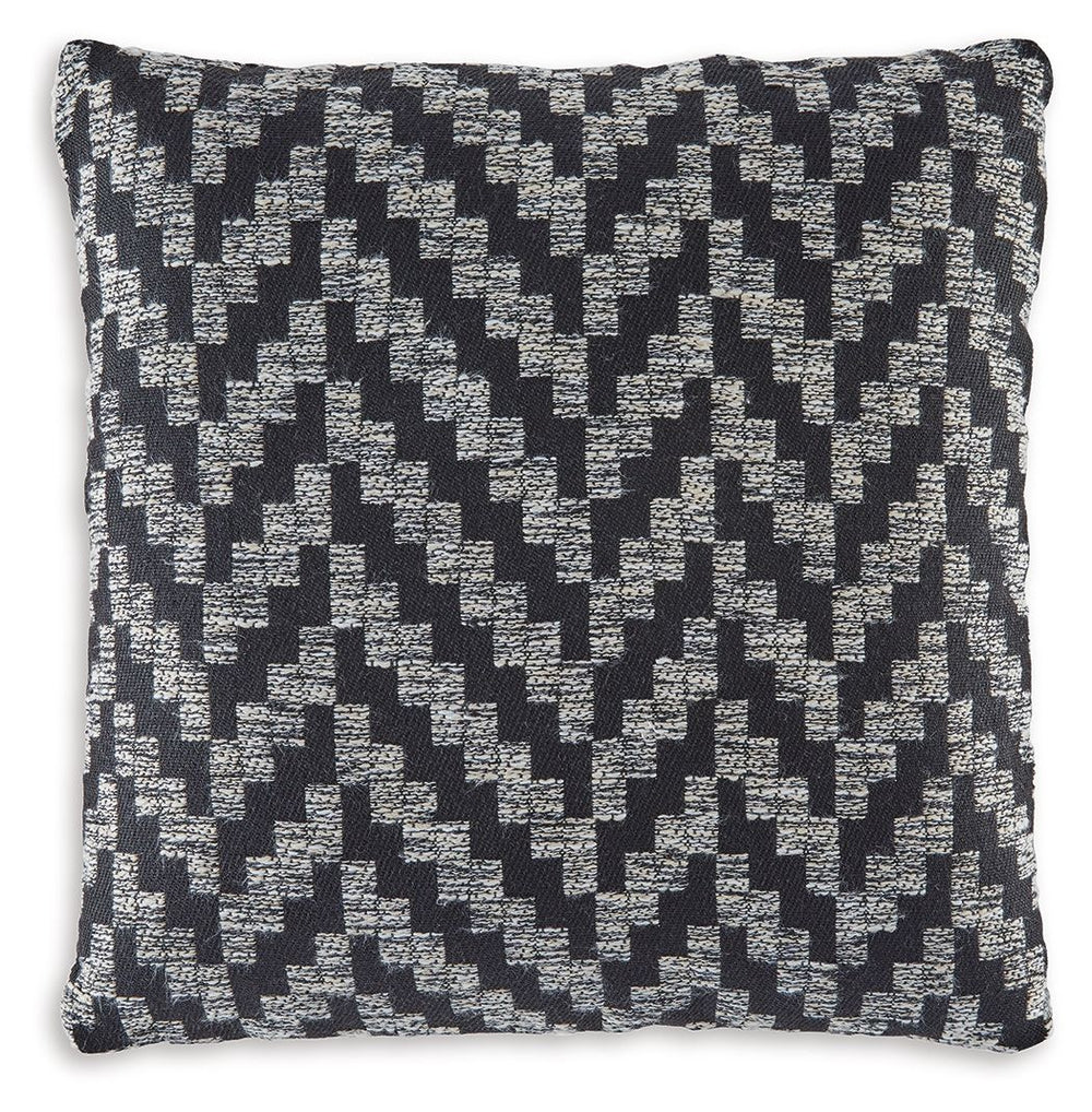 Designed with a balance of leisure and luxury in mind, this accent pillow spans all seasons. Its woven chevron pattern merges well with multiple decor styles. And the durable high-performance fabric is designed for softness, strength and real life. When i