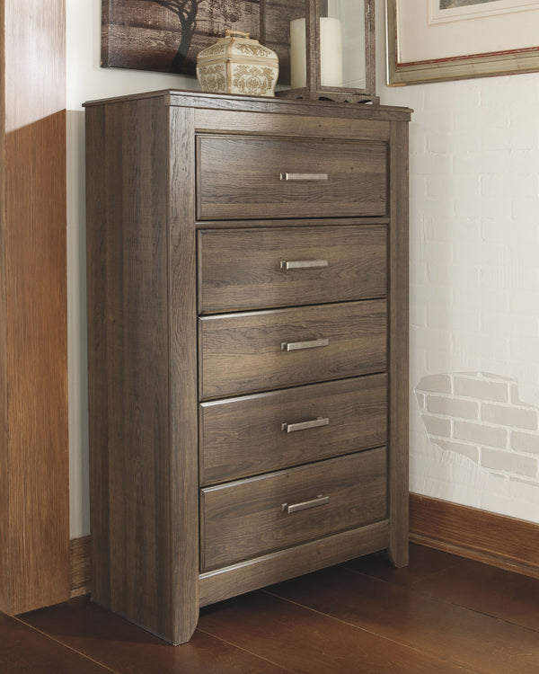Juararo - Dark Brown - 6 Pc. - Dresser