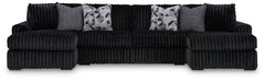 Wrapped in luxuriously soft jumbo corduroy, this sectional with chaise takes cozy and inviting to a higher level. The sumptuous piece is perfect for unwinding after a long day, with exceptionally textured cushions that deliver pure indulgence. Now all you