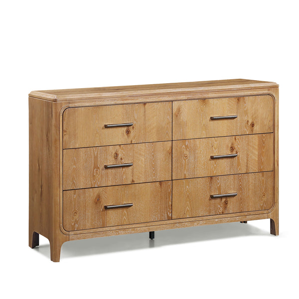 Westcott - King 5 Piece Bedroom Set - Cerused Natural