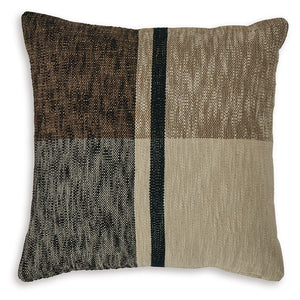 This accent pillow adapts the classic plaid pattern for modern tastes. Decidedly casual, its neutral colors come together in perfect harmony. Perch this pillow atop a sofa or bed for an on-trend pop of panache.<br/><br/><b>Product Features</b><ul><li>Made